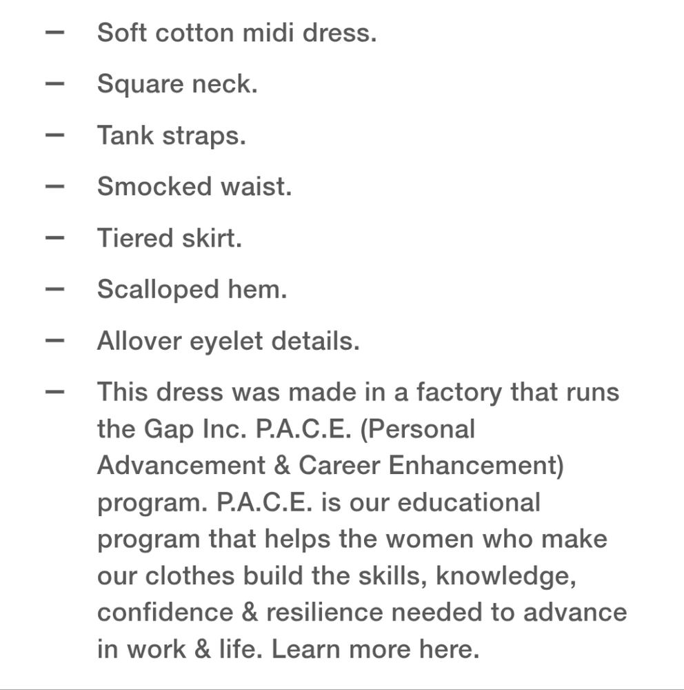 Doen GAP White Eyelet Cotton Maxi Dress - Picture 6 of 16